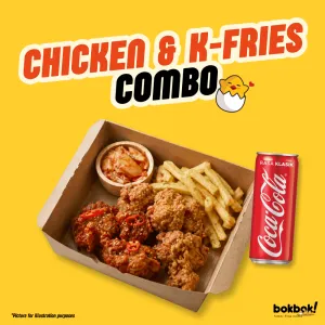 KFC51 - Chicken & K-Fries Combo (6pcs)