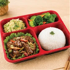 Black Pepper Sliced Beef Bento 黑椒牛肉套餐