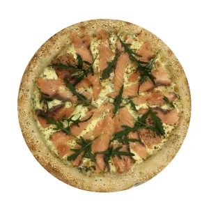 Cá hồi pizza