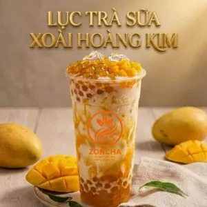 Lục Trà Sữa Xoài Hoàng Kim