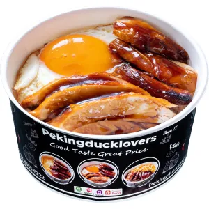 DUCK RICE BOWL (TELOR PINDANG , NASI HAINAN)