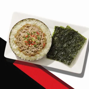 ข้าวเหนียวมันปูห่อสาหร่าย
