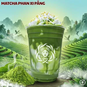 Matcha Phan Xi Păng(Đá Xay)-Hồ Tùng Mậu