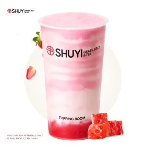 Strawberry Grape Yogurt Smoothie
