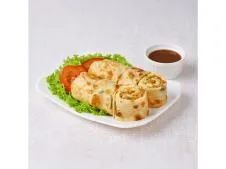 Pork Floss Egg Crepe Roll 猪肉松蛋饼