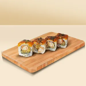 Spicy Crab Tempura Maki (4 potong)