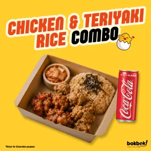 KFC57 - Chicken & Teriyaki Rice Combo (6pcs)