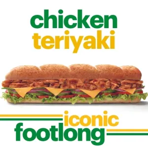 Chicken Teriyaki Footlong