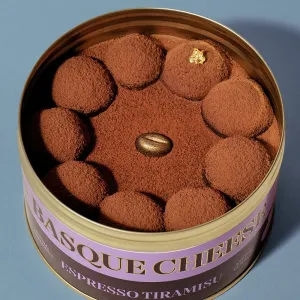 Basque Cheese Hộp Thiếc Espresso