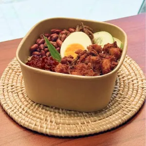 Nasi Lemak Ayam Berempah