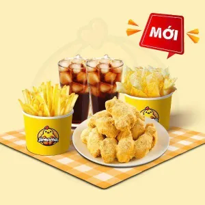 Combo Gà Phủ Phô Mai - 2 Người