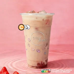 (L) Strawberry Milk Tea