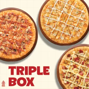 Triple Box Pizza