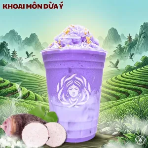 Khoai Môn Dừa Ý(Đá Xay)-Hồ Tùng Mậu