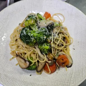 Rainbow Veggie Aglio 🌈
