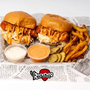 Rock Slider Duo (2 sliders w/ Russet Fries Set Meal)