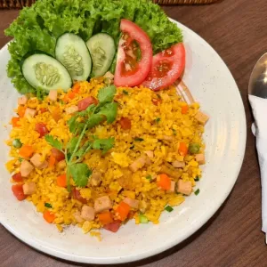 cơm chiên dương châu Minced Meat Porridge 扬州炒饭