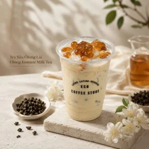 Trà sữa Olong Lài