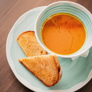 - Moroccan Spiced Pumpkin Soup -