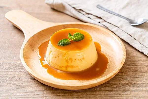 Bánh Flan vị caramel