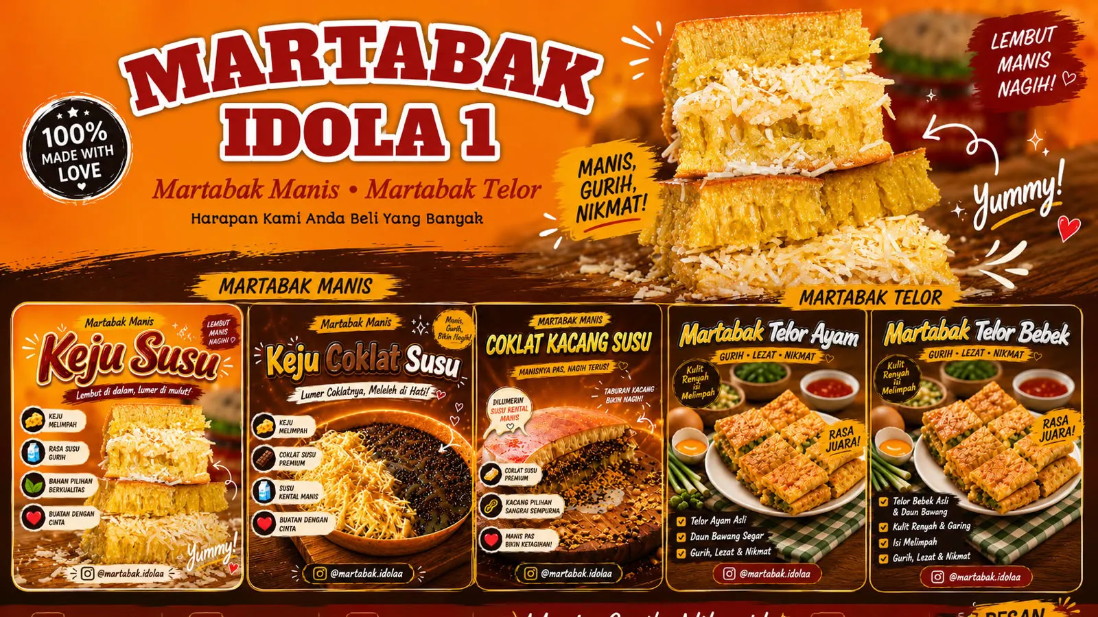 Martabak Idola 1 - Kalimulya - Indonesian Restaurant - Photo 1