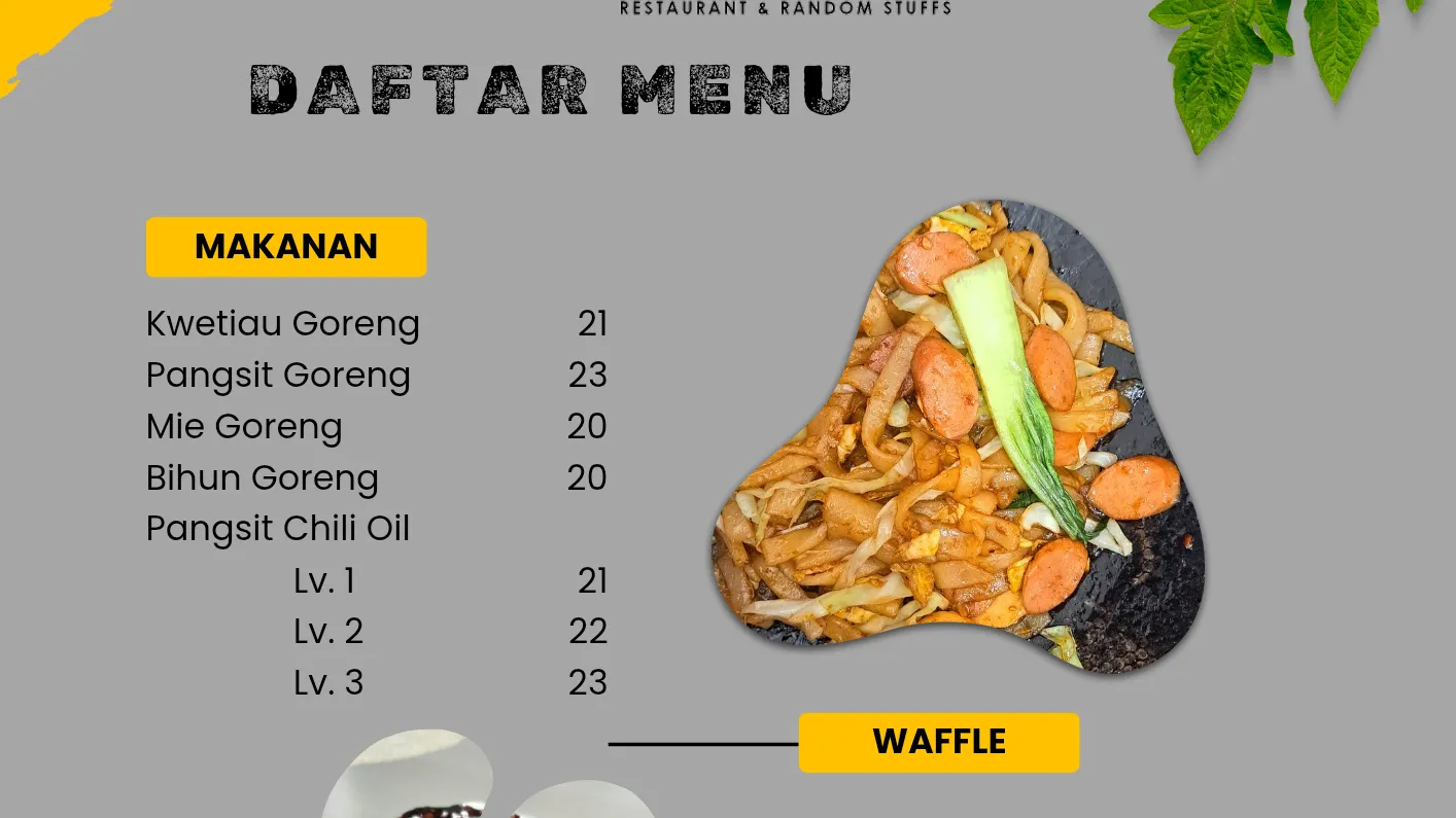 eol! - Ganting Parak Gadang - Restoran Minuman - Foto 1