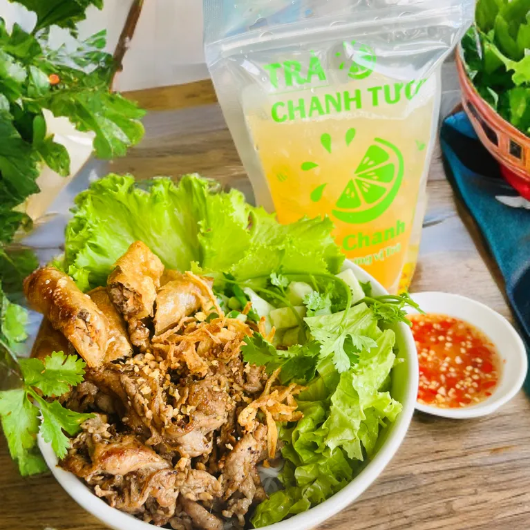 Bún Chả - BÚN BÒ TRỘN CHẢ RAM - Vietnamese Restaurant - Photo 3