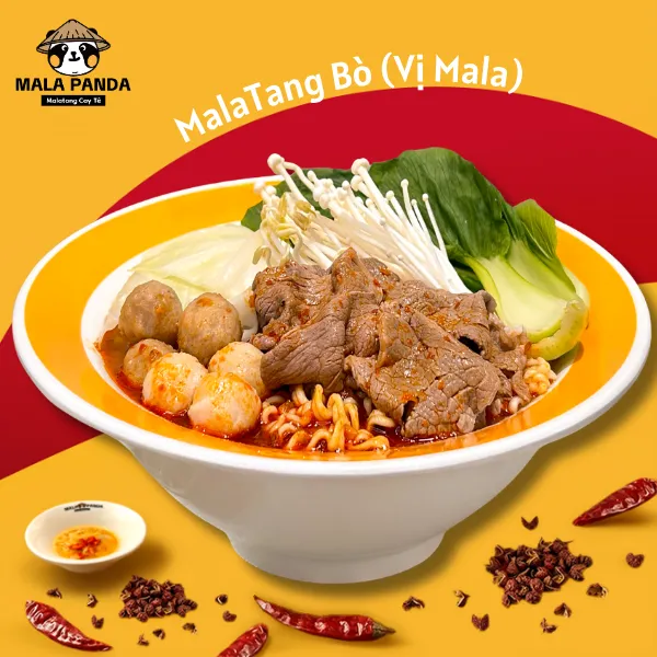 Mì Cay Tê, Lẩu Malatang & Xiên Gà - MALA PANDA - Phan Huy Ích - Spicy Numbing Hot Pot Restaurant - Photo 2