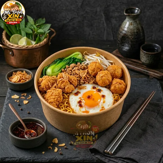 Mì Trộn Xịn 35k & Cơm Gà Bảo Anh - Lê Văn Thọ - Vietnamese Restaurant - Photo 2