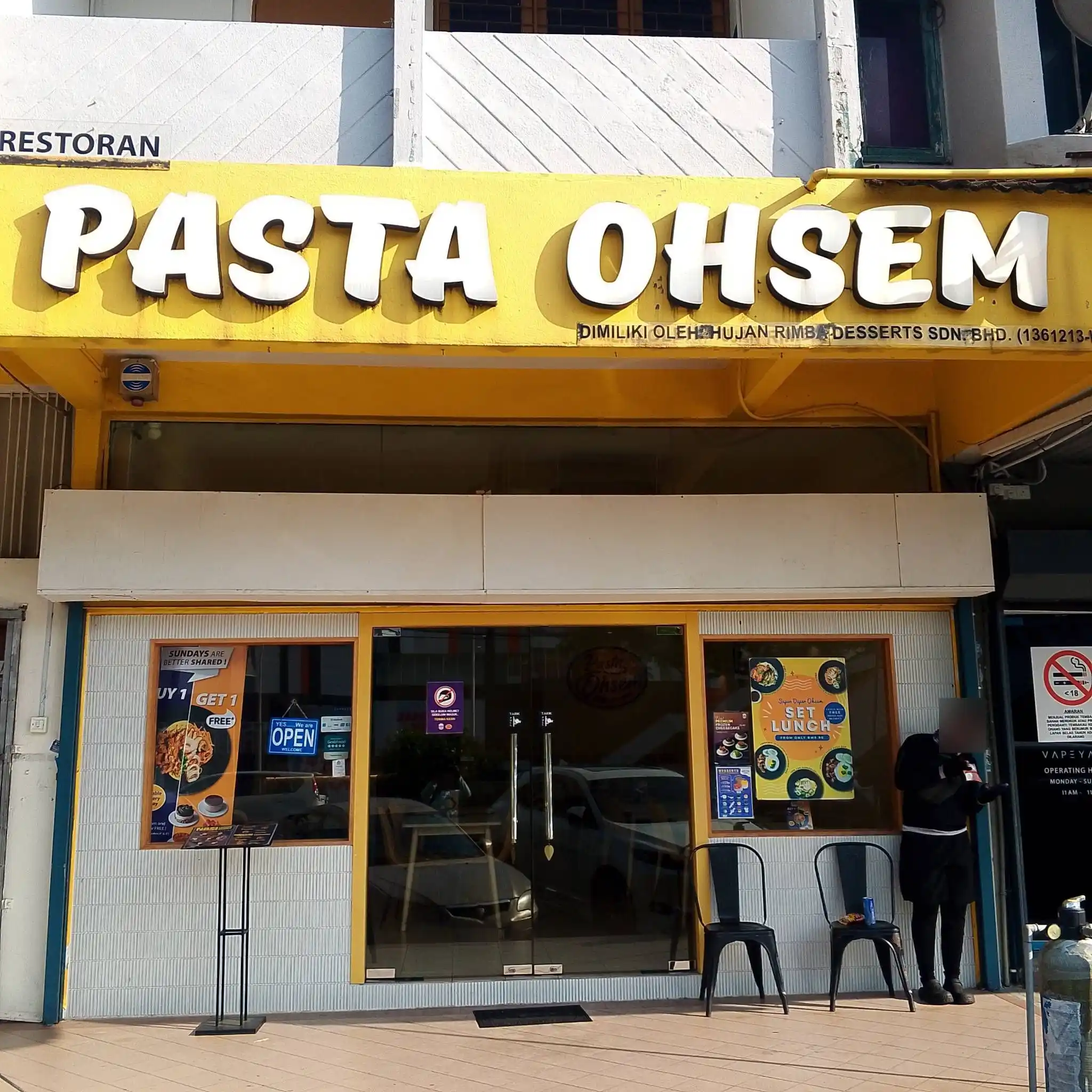 Pasta Ohsem (& Purple Monkey) - SS15 - Restoran Italian - Gambar 2