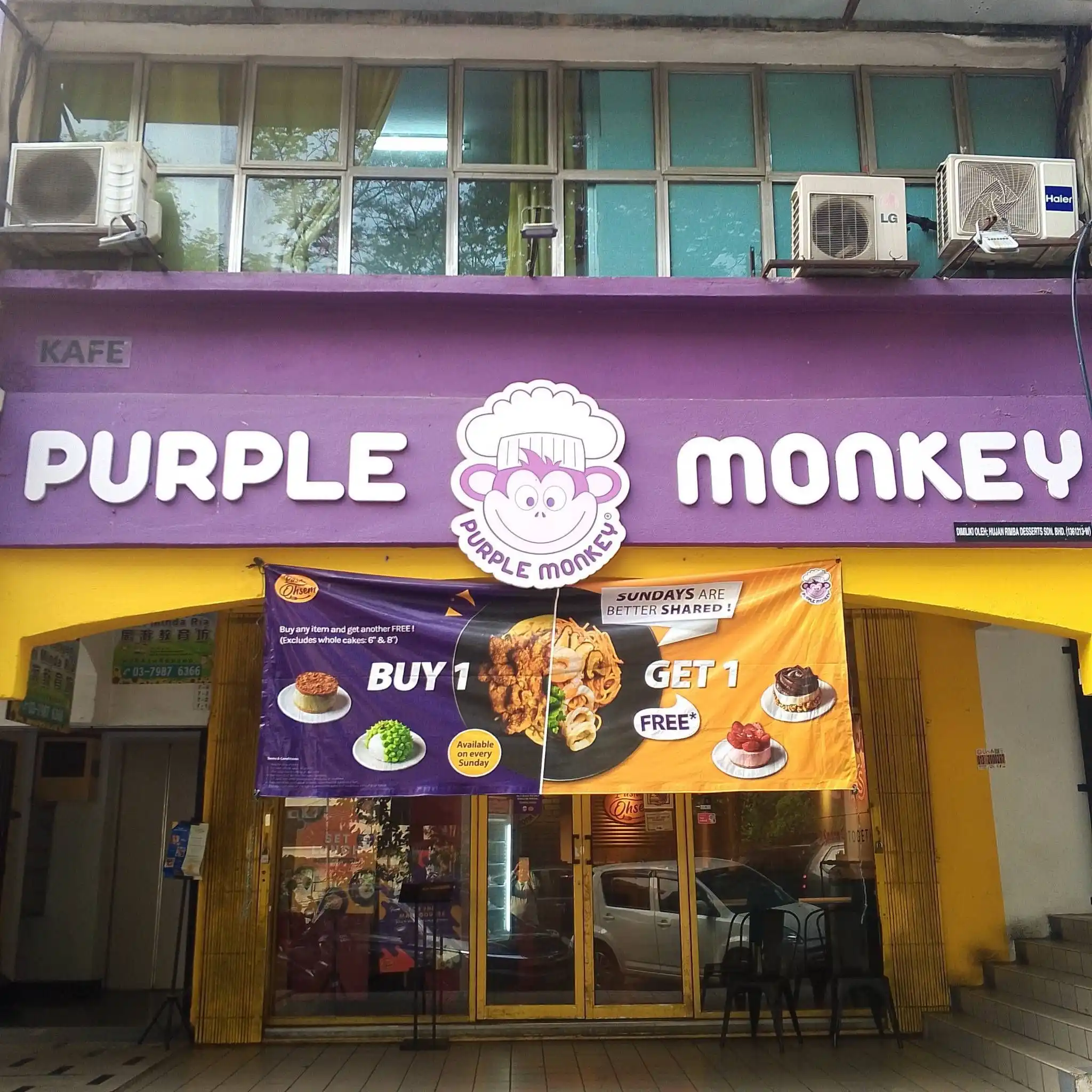 Purple Monkey (& Pasta Ohsem) - Kuchai Lama - Restoran Italian - Gambar 2