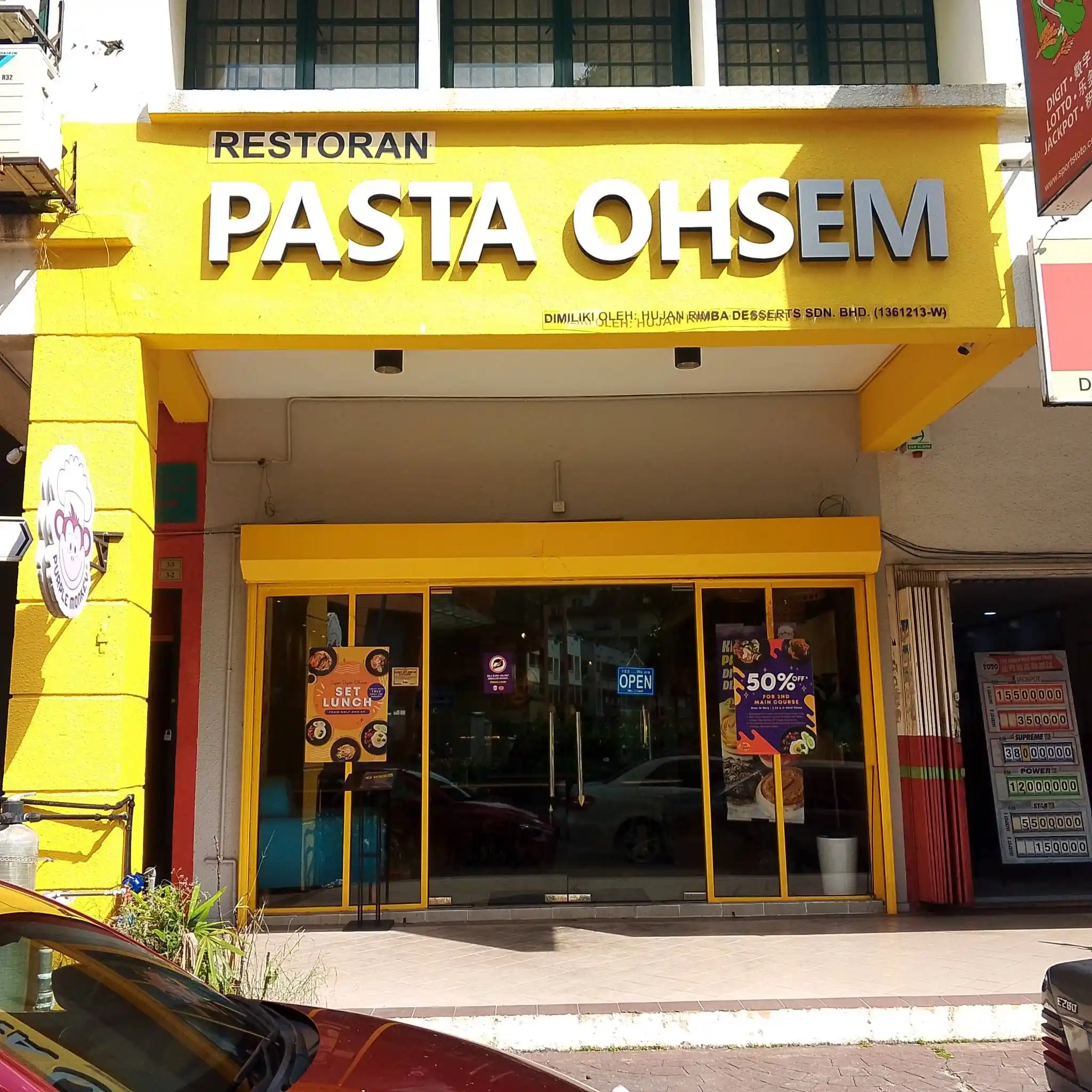 Purple Monkey (& Pasta Ohsem) - Bandar Damansara Perdana - Restoran Western - Gambar 3