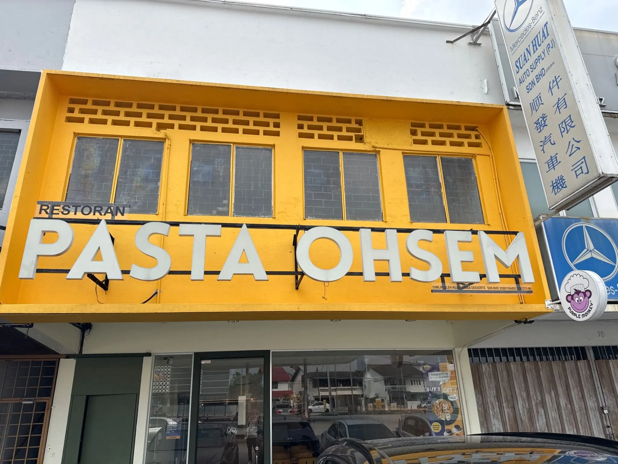Pasta Ohsem (& Purple Monkey) - Seapark - Restoran Pasta - Gambar 2