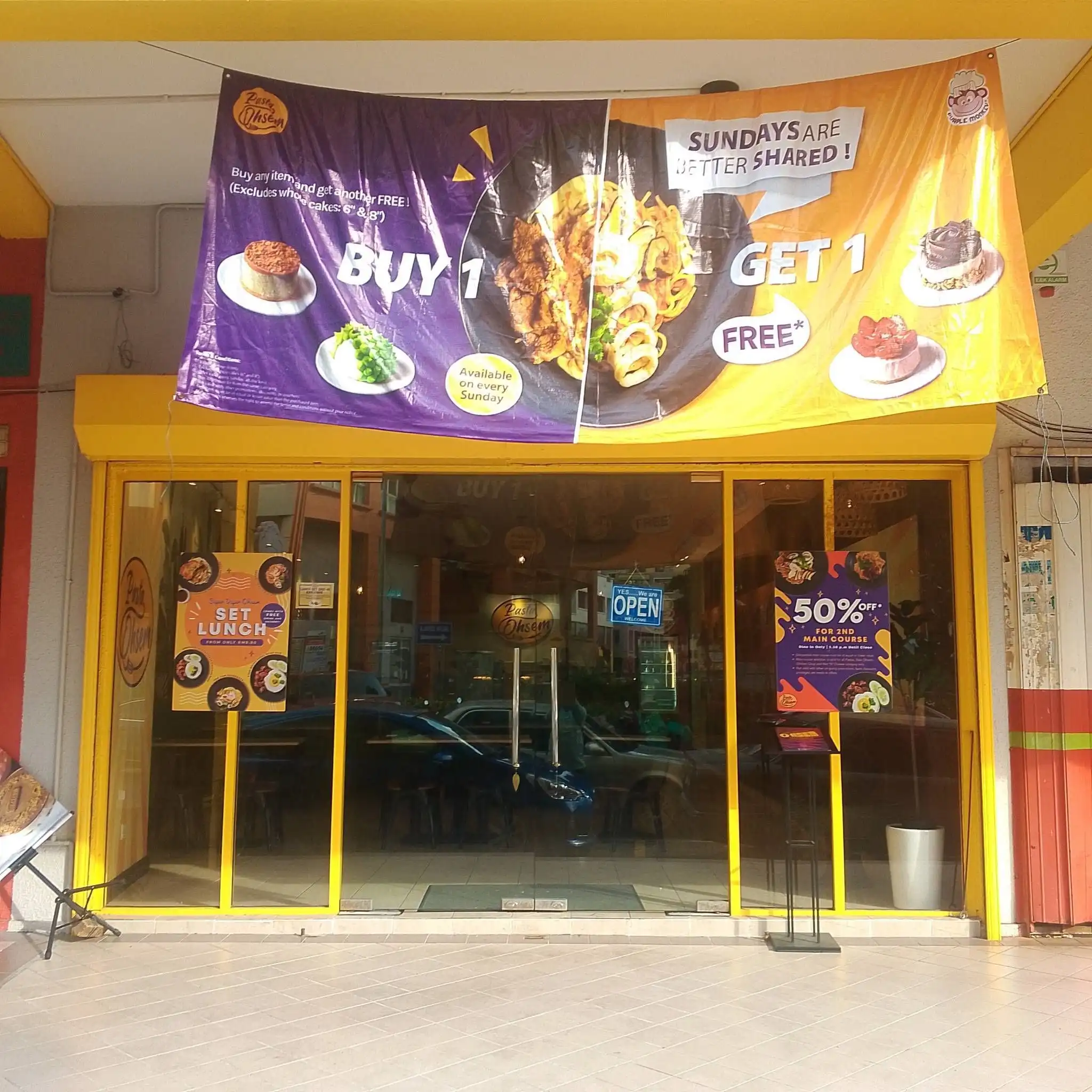 Pasta Ohsem (& Purple Monkey) - Bandar Damansara Perdana - Restoran Western - Gambar 2