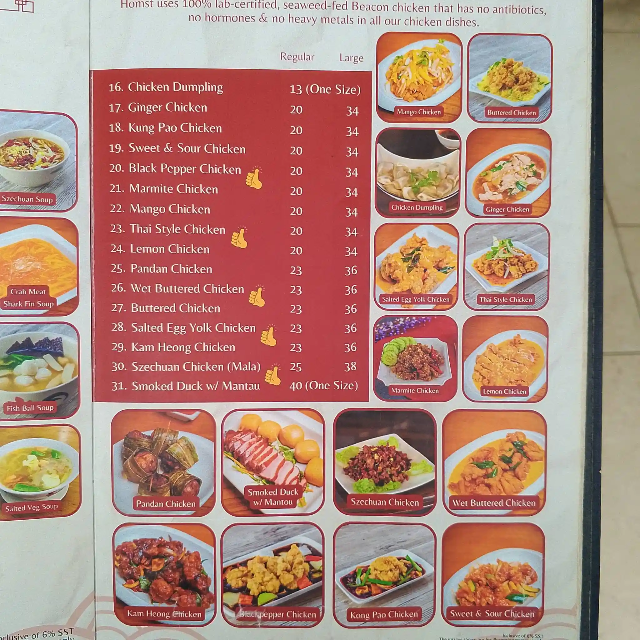 Homst - Ayer 8 - Restoran Chinese - Gambar 3