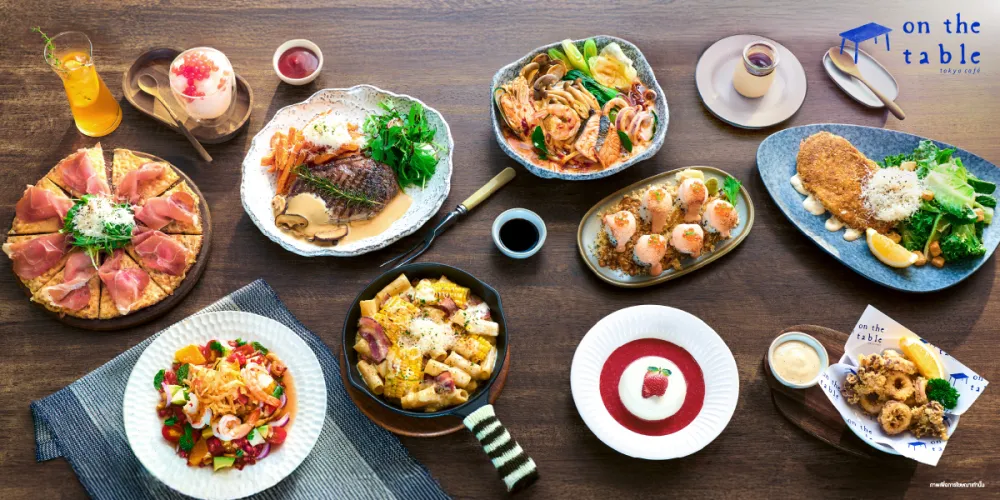 On The Table (ออน เดอะ เทเบิ้ล พาสต้า อาหารญี่ปุ่น) - เดอะมอลล์ บางกะปิ - ร้านอาหาร อาหารญี่ปุ่น - รูปภาพ 1