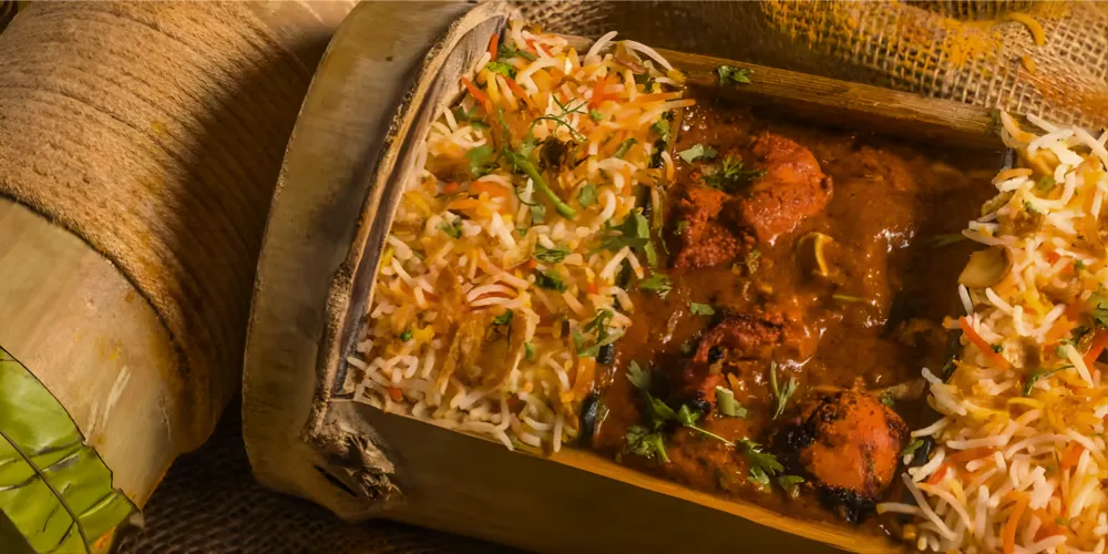 Bamboo king biryani & fish head curry - Holland Drive