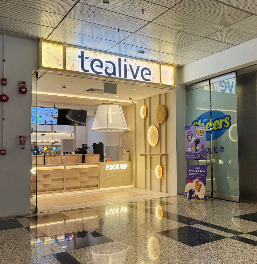Tealive Singapore - Changi Airport Terminal 3 - Bubble Tea Restaurant - Photo 2