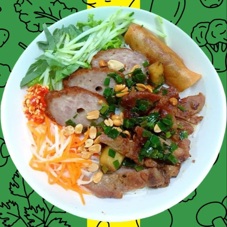Bún Thịt Nướng - Bún Mắm Nêm - Trà Sữa Út Bi - Vietnamese Restaurant - Photo 3