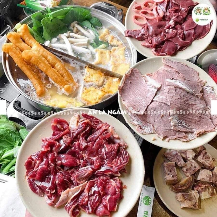 BÒ NHÚNG DẤM 555 - Núi Trúc - Nhà hàng Món Việt - Ảnh 3