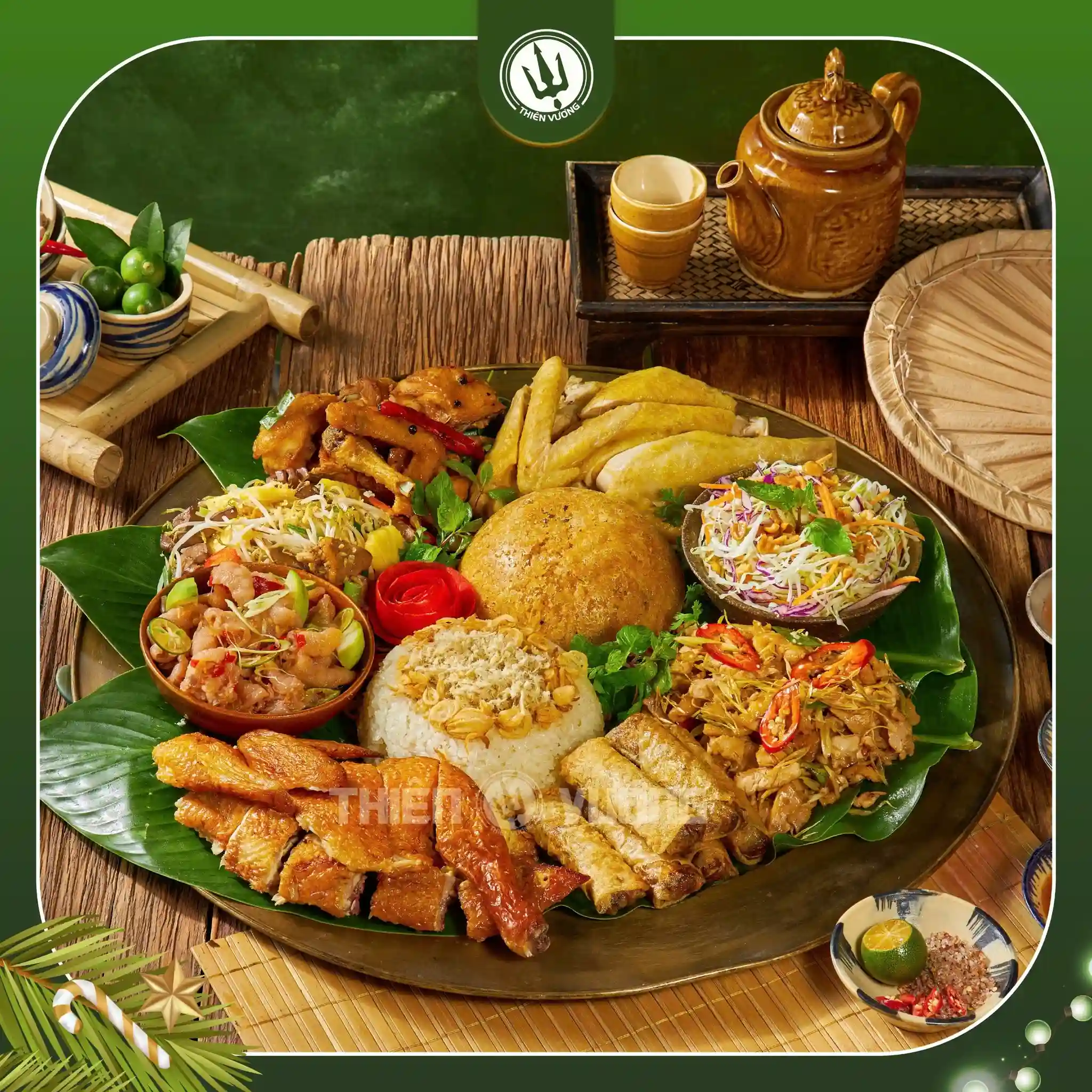 Nhà Hàng Thiên Vương - Gà Mẹt Đủ Món, Lẩu Riêu Cua - Lê Trọng Tấn - Vietnamese Restaurant - Photo 3