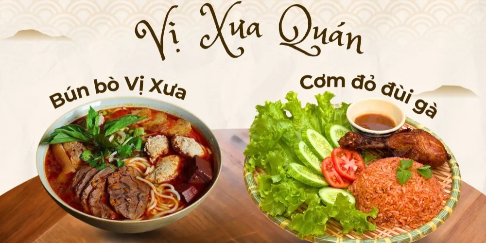 Vị Xưa Quán - Ẩm Thực Miền Trung - Tân Trụ