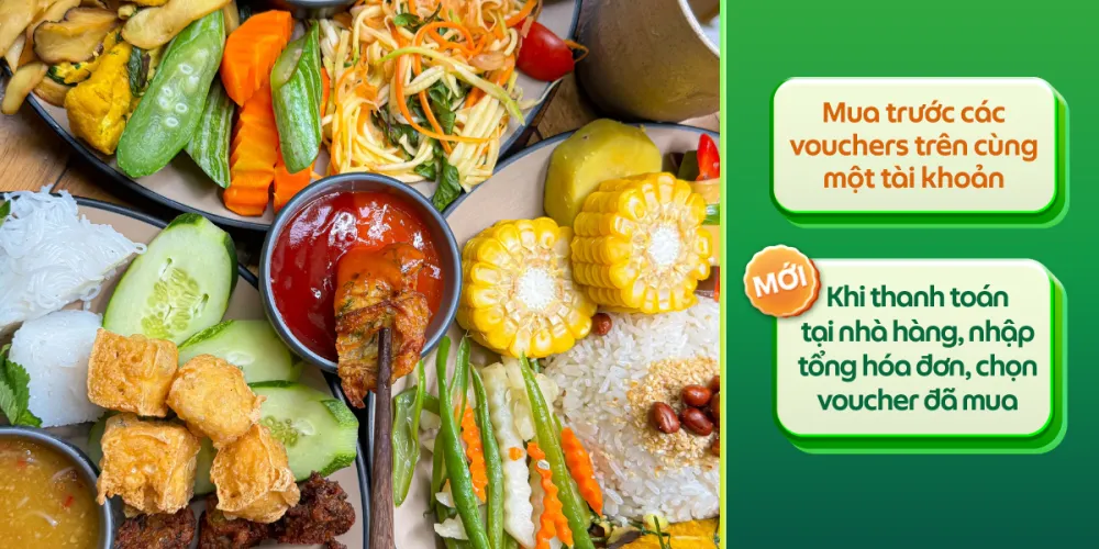 Nhà hàng buffet chay Veggie Castle Trần Kim Xuyến - Nhà hàng Cơm - Ảnh 1