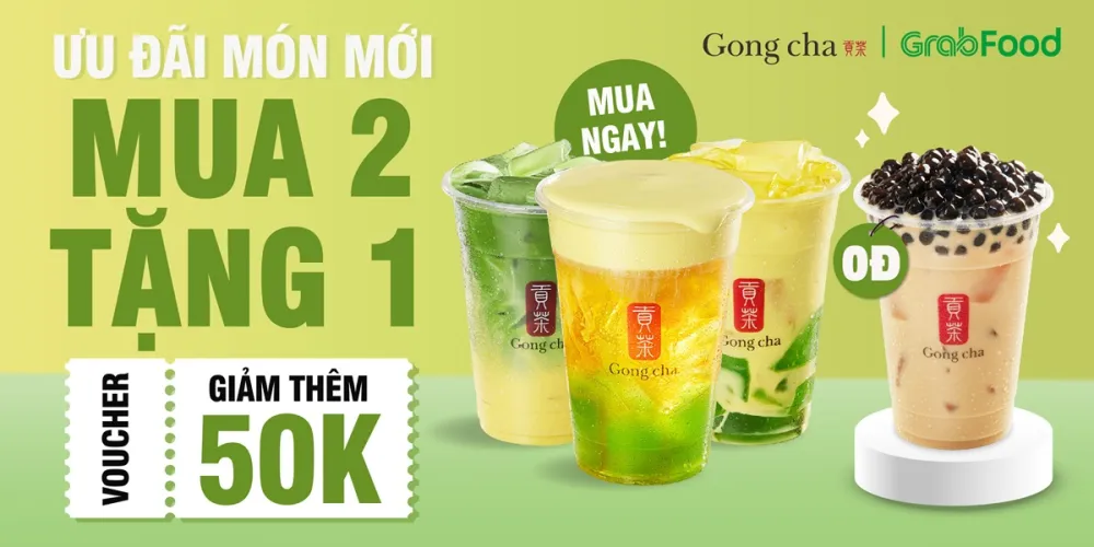 Gong Cha - Midtown Phú Mỹ Hưng - Nhà hàng Món Đài Loan - Ảnh 1