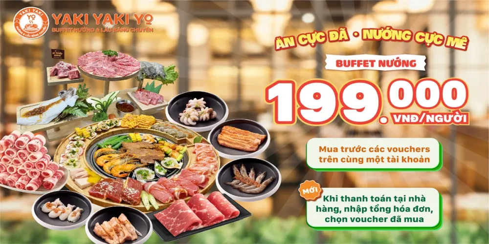 Nhà Hàng Buffet Nướng & Lẩu Băng Chuyền YAKI YAKI YO