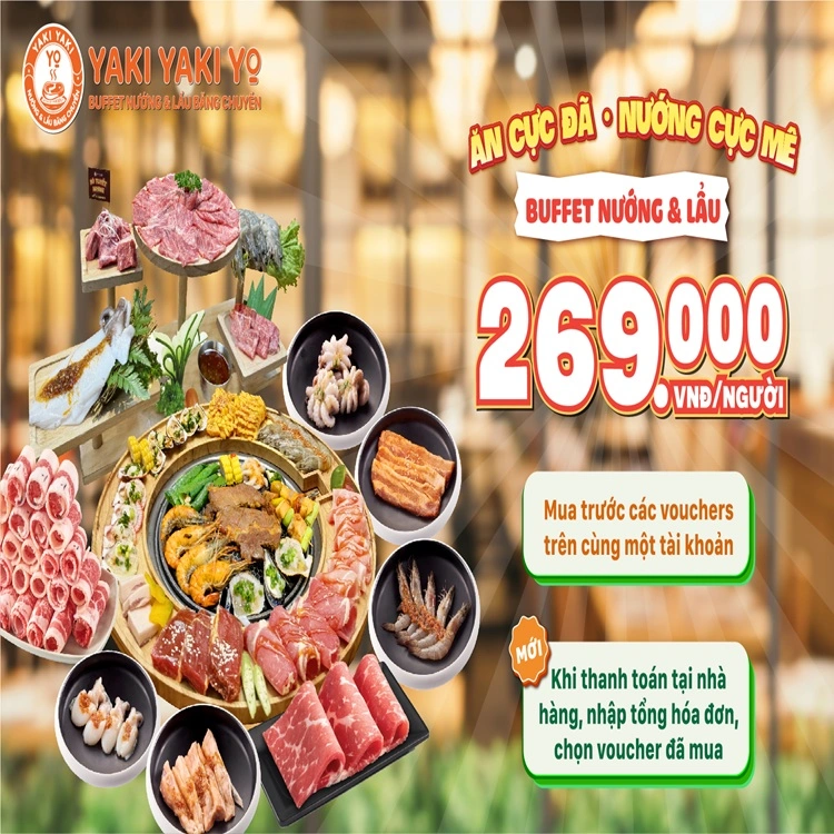 Nhà Hàng Buffet Nướng & Lẩu Băng Chuyền YAKI YAKI YO - Chinese Restaurant - Photo 2