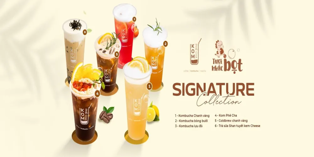 Kom Phê Cha - Kombucha Chùa Láng - Nhà hàng Món Việt - Ảnh 1