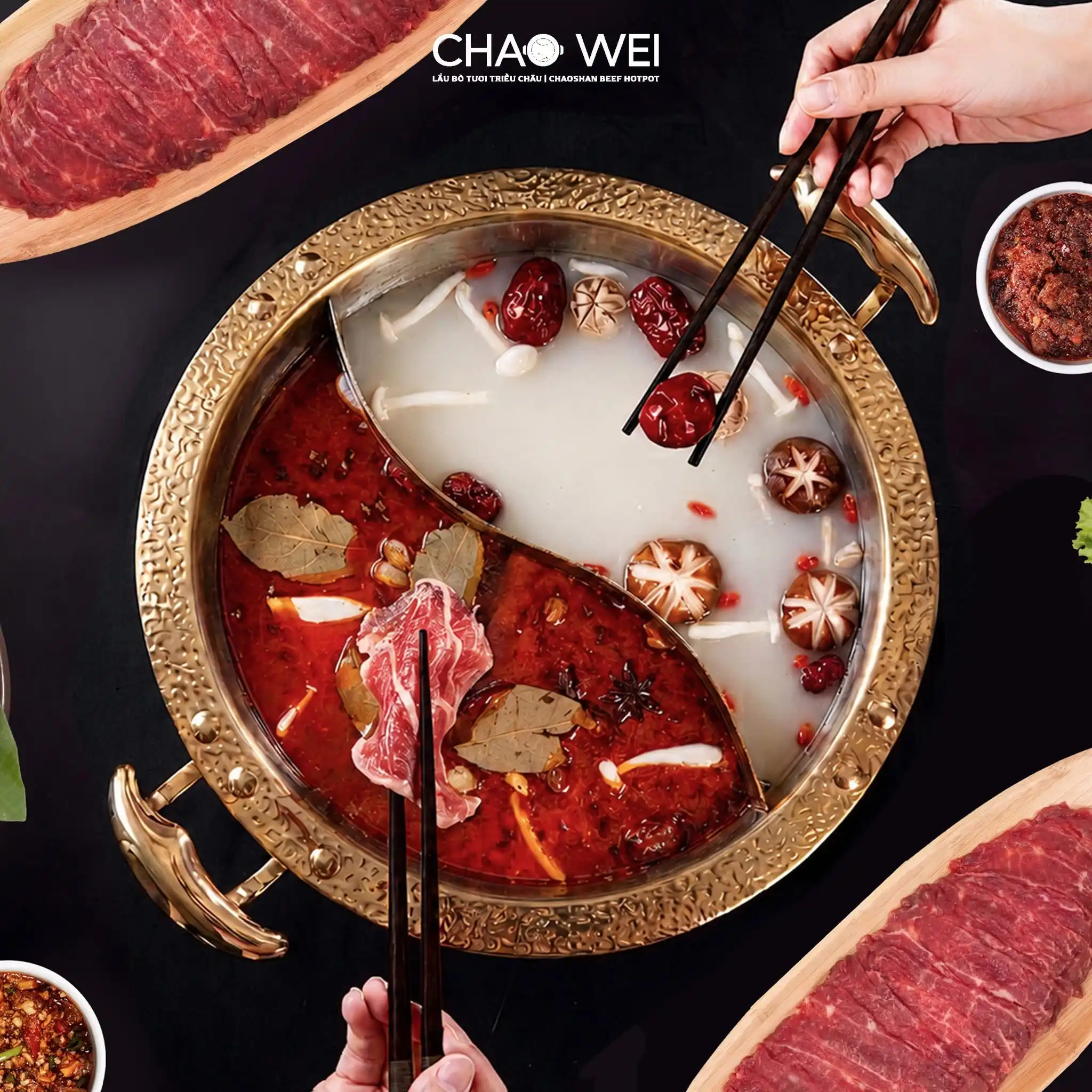 CHAOWEI - Lẩu Bò Tươi Triều Châu - Beef Restaurant - Photo 3