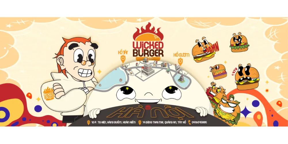 Wicked Burger - Hoàn Kiếm - Nhà hàng Món Mỹ - Ảnh 1