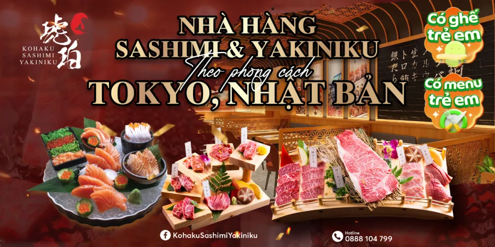 Kohaku Sashimi & Yakiniku - Landmark 81